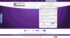 Desktop Screenshot of prognozowaniezatrudnienia.pl