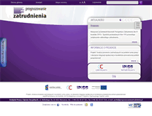 Tablet Screenshot of prognozowaniezatrudnienia.pl